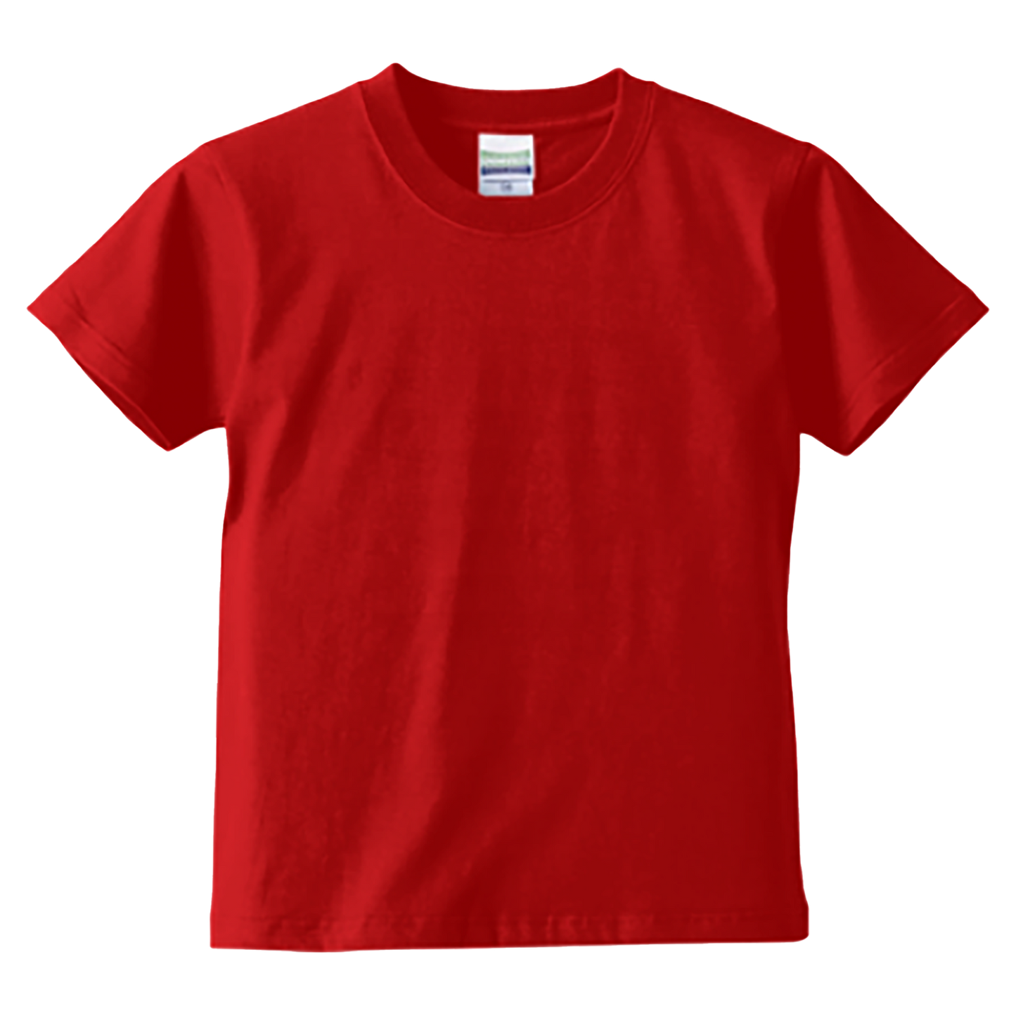 variant:綿100%Tシャツ（キッズ）　5.6oz / ハイレッド